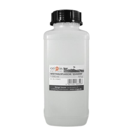 Origin Outdoors - Weithalsflasche Quader - 1000 ml Hals Ø 50 mm