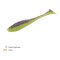 Zeck Fishing - BA Sexy Swimmer 8cm - Purple Chartreuse