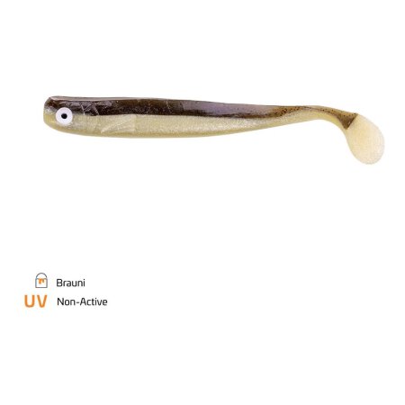 Zeck Fishing - ZANDER Gummi 16cm 23g - Brauni