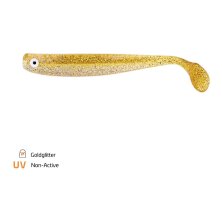 Zeck Fishing - ZANDER Gummi 16cm 23g - Goldglitter