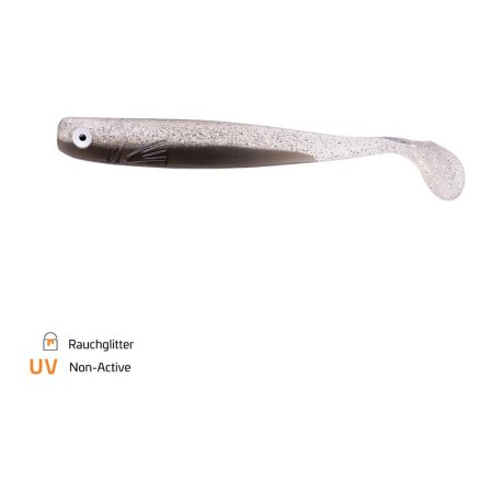 Zeck Fishing - ZANDER Gummi 16cm 23g - Rauchglitter