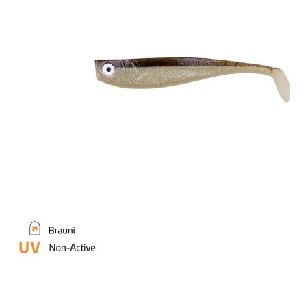 Zeck Fishing - ZANDER Gummi 9cm 5,9g - Brauni