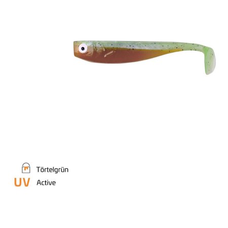 Zeck Fishing - ZANDER Gummi 9cm 5,9g - Törtelgrün