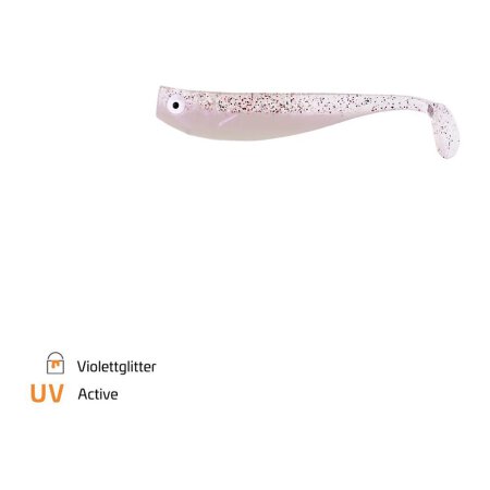 Zeck Fishing - ZANDER Gummi 9cm 5,9g - Violettglitter