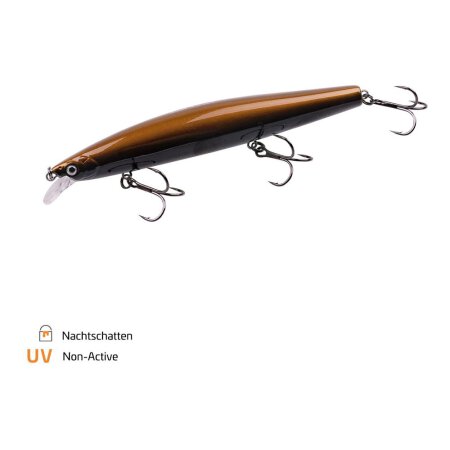 Zeck Fishing - ZANDER Läufer 12,5cm 0,7m F 22g - Nachtschatten