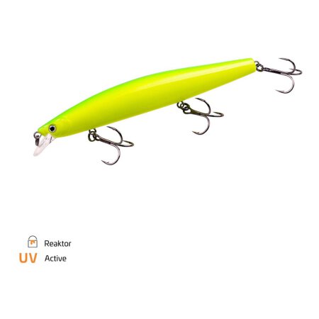 Zeck Fishing - ZANDER Läufer 12,5cm 0,7m F 22g - Reaktor
