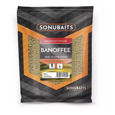 Sonubaits - One To One Paste 500g - Banoffee
