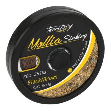 Mikado - Mollia Hooklink 35lbs - Black & Brown