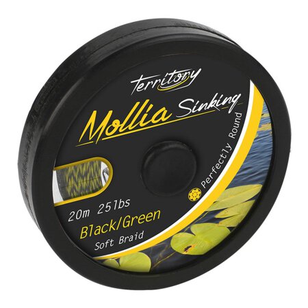 Mikado - Mollia Hooklink 55lbs - Black & Green