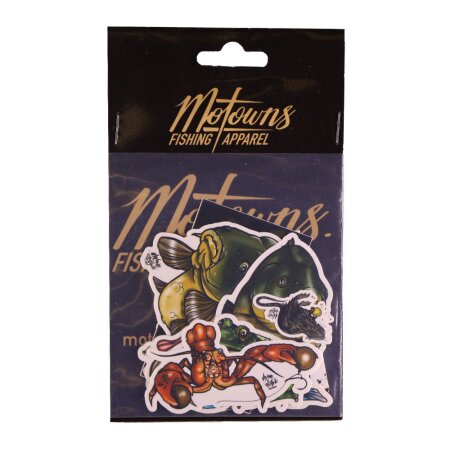 Motowns. Fishing - Sticker Pack