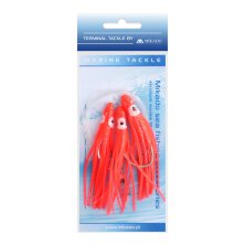 Mikado - Sea Set - Octopus Rig 12cm - 3X Size 7/0 Set - Red