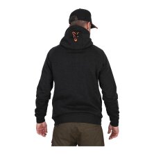 Fox - Collection LW Hoody Black & Orange - XXLarge