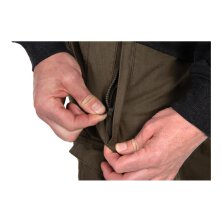 Fox - Collection LW Cargo Trouser Green & Black - Small