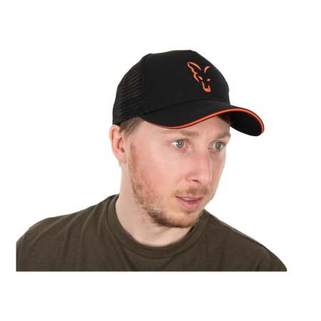 Fox - Collection Trucker Cap Black & Orange