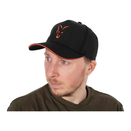 Fox - Collection Baseball Cap Black & Orange