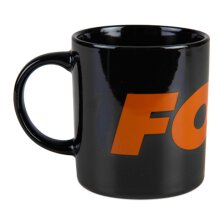 Fox - Collection Ceramic Mug Black & Orange Logo