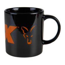 Fox - Collection Ceramic Mug Black & Orange Logo