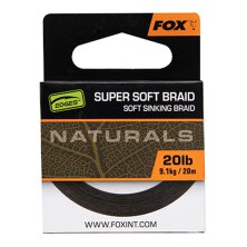 Fox - Edges Naturals Soft Braid hooklength 20m