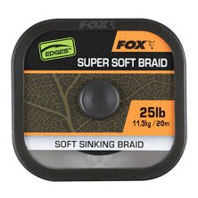 Fox - Edges Naturals Soft Braid hooklength 20m - 25lb