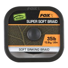 Fox - Edges Naturals Soft Braid hooklength 20m - 35lb