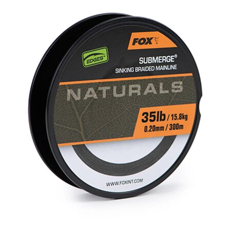 Fox - Edges Submerge Naturals Sinking Braid x 300m