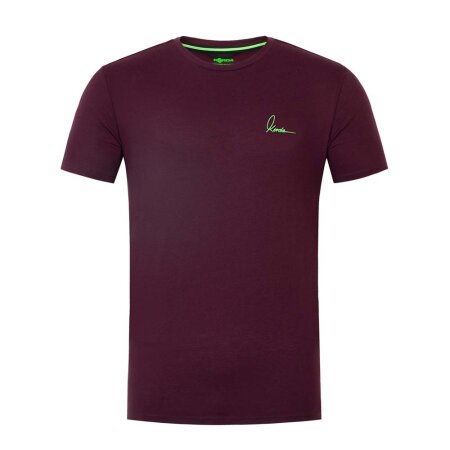 Korda - Minimal Tee | Burgundy - Large
