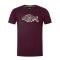 Korda - Outline Tee | Burgundy - XLarge