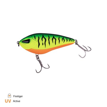 Zeck Fishing - Rogue Glider 10cm S 1m - Firetiger
