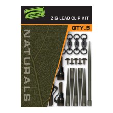 Fox - Edges Naturals Zig Lead Clip Kit