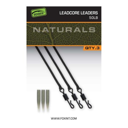 Fox - Edges Naturals Leadcore Leaders