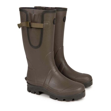 Fox - Neoprene Lined Camo/Khaki Rubber Boot