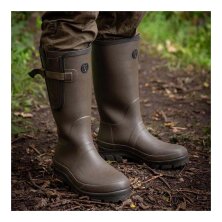 Fox - Neoprene Lined Camo/Khaki Rubber Boot - 45