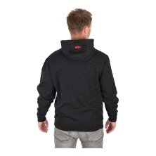 Spomb - Black Marl Hoodie Pullover - Small