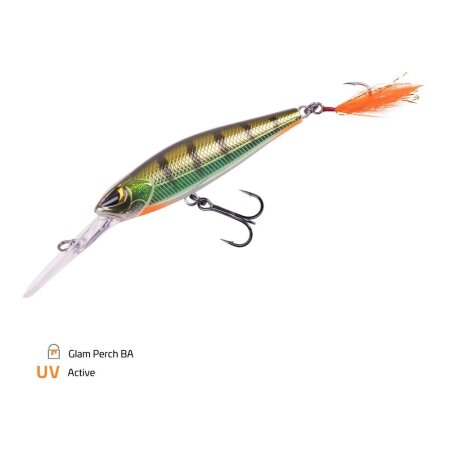 Zeck Fishing - BA Hitch 7,5cm 2m SU - Glam Perch