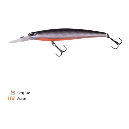 Zeck Fishing - Murdock 10,5cm 1,4m F - Grey Fire