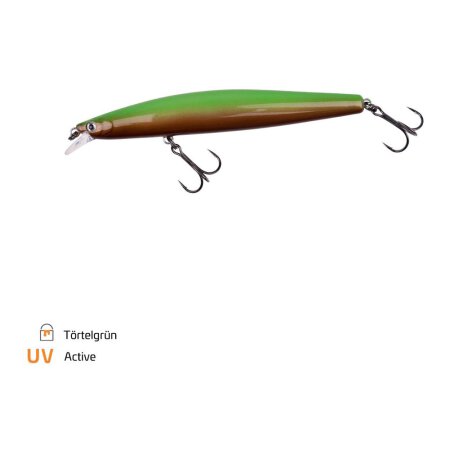 Zeck Fishing - ZANDER Läufer 10,5cm 0,5m F - Törtelgrün