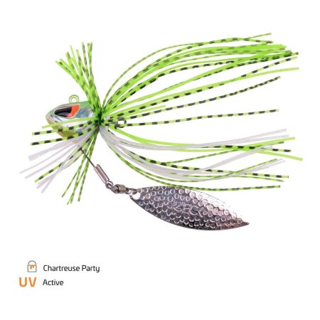 Zeck Fishing - BA Spinner-Rushka 12,5g - Chartreuse Party