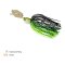 Zeck Fishing - Bladed Jig 1/0 - 5g Chartreuse Party