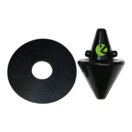 Zeck Fishing - Disk Teaser Black