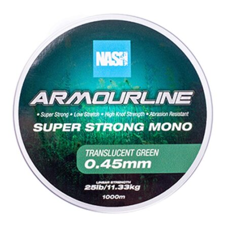 Nash - Armourline Super Strong Mono Green 1000m - 12lb 0,30mm