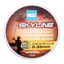Nash - Skyline Mono UV Yellow 1000m - 10lb 0,28mm