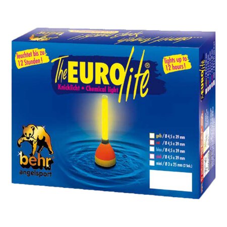 Behr - Eurolite Knicklicht - gelb - 4,5x39mm - Großpackung (50x2)