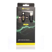 RidgeMonkey - Vault USB-A to Multi Out Cable 2m