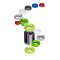 Solar Tackle - Lock & Load Indicator End Caps - Set of 2 - Nite-Glo