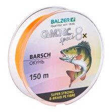 Balzer - Camtec Speci 8x Barsch Orange 150m - 0,10mm 7,5kg