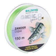 Balzer - Camtec Speci 8x Zander Chartreuse  150m - 0,16mm...