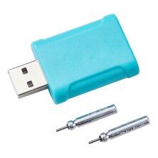 Balzer - USB Ladegerät inkl. 2 Stabbatterien CR425/3V