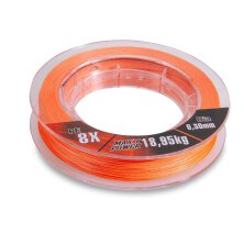 Anaconda - Jungle Orange Sinking Braid 300m - 0,28mm/17,15kg