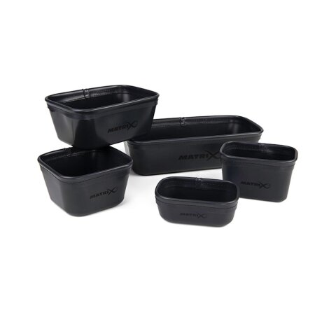 Fox Matrix - EVA Bait Tub Set (1x 6pt 1x 4pt 1x 3pt 1x 2pt 1x 1pt)