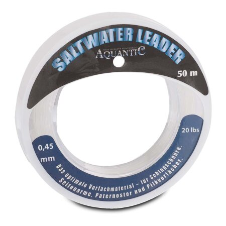 Aquantic - Saltwater Leader 50m - 1,20mm 120lbs